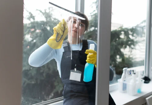 Nettoyage de vitres intérieures et extérieures à Laà-Mondrans